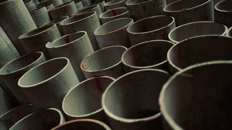 PVC Pipe Plant Wall